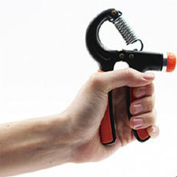 Adjustable Heavy Fitness Hand Wrist Exerciser Strength Strengthen Metal Grip Brown