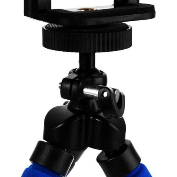 Phone Tripod Octopus Holder Stand Blue Mounts & Holders