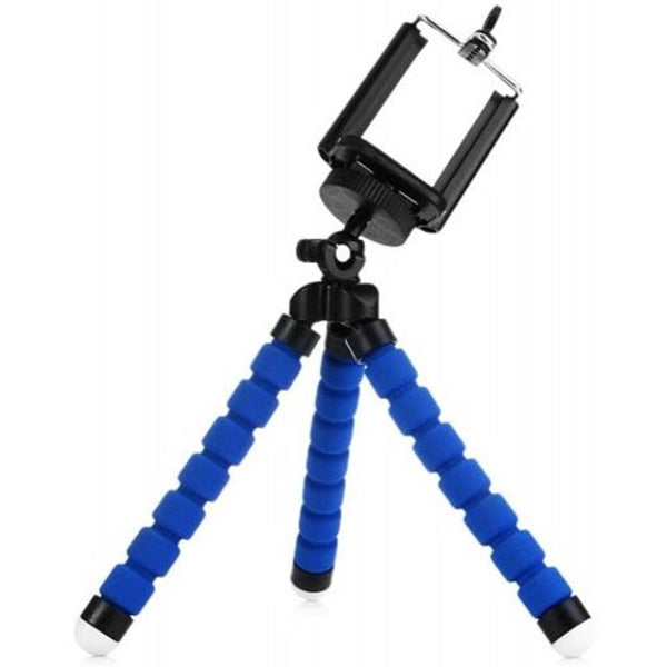 Phone Tripod Octopus Holder Stand Blue Mounts & Holders