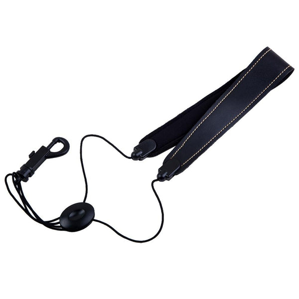 Saxophone Belt High Quality Leather Nylon Padded Neck Strap With Hook Clasp Woodwind Accessories