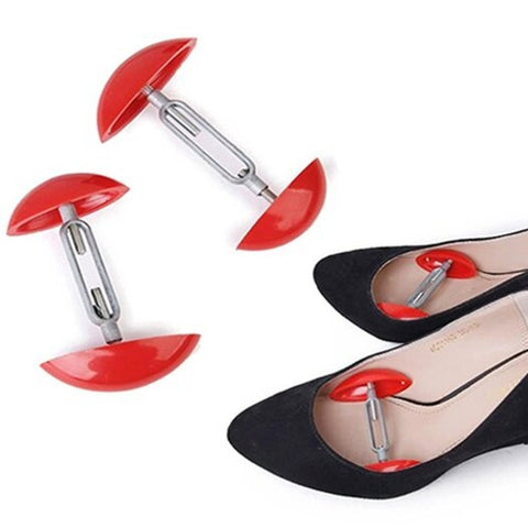 Shoe Expander 2Pcs Red Shoe Care Kits