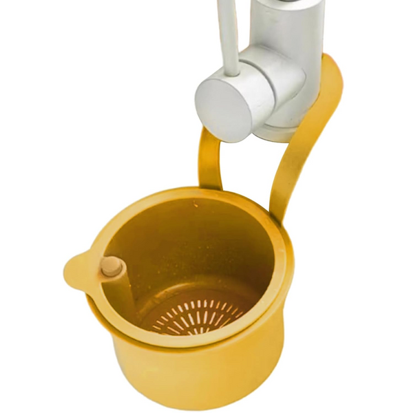 Hanging Sink Drain Basket For Kitchen Food Waste Separator Filter & Fruit Washing Strainer Colanders Strainers & Sifters