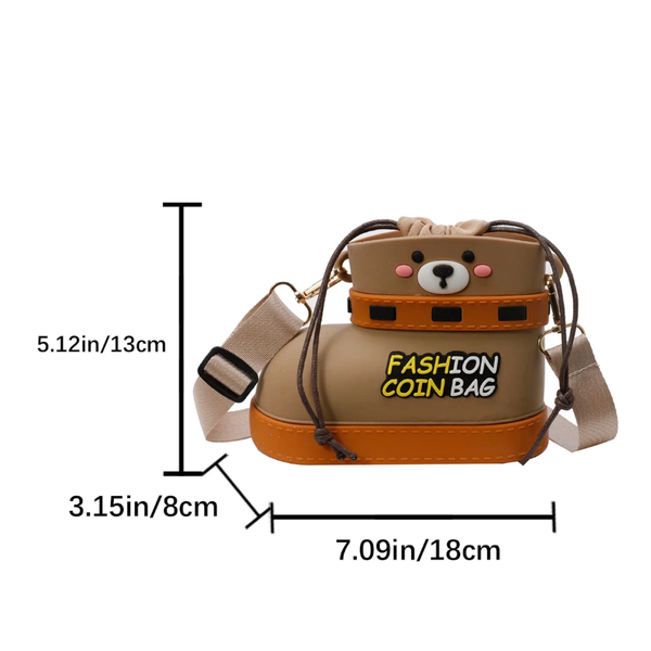 Silicone Crossbody Bag Multi Way Lightweight Purse With Spacious Design(Purple) Women's Bags & Handbags