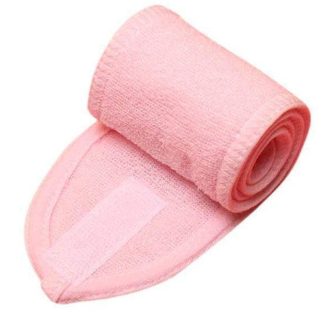 Adjustable Terry Cloth Towel Headband For Women