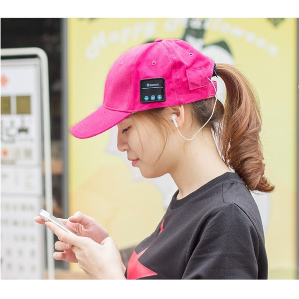Adjustable Wireless Bluetooth Headphones Baseball Cap Hats & Headwear