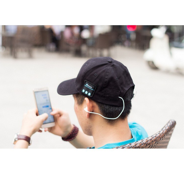 Adjustable Wireless Bluetooth Headphones Baseball Cap