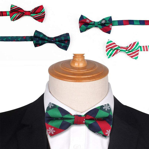 Bow Cute Novelty Christmas For Men Party Costume Accessories Ties