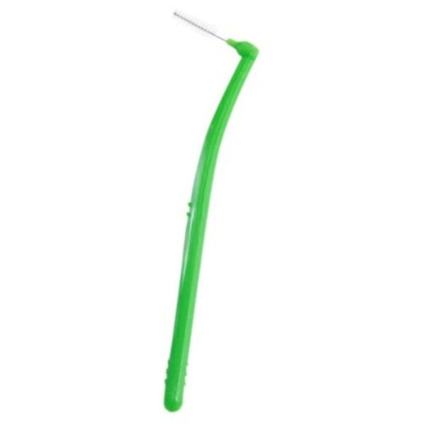 Adult Oral Health Care L Shaped Interdental Brush 5Pcs White Dental Floss & Flossers