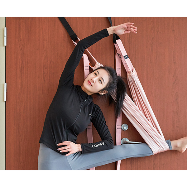 Aerial Yoga Stretch Belt Rope Lower Waist Trainer Wall Fitness Equipment Yoga Straps