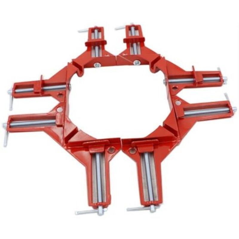 Aetool Right Angle Clips Quick Fixed Mitre Clamps Diy Glass Fish Tank Woodwork Photo Frame Red Clamps & Vices