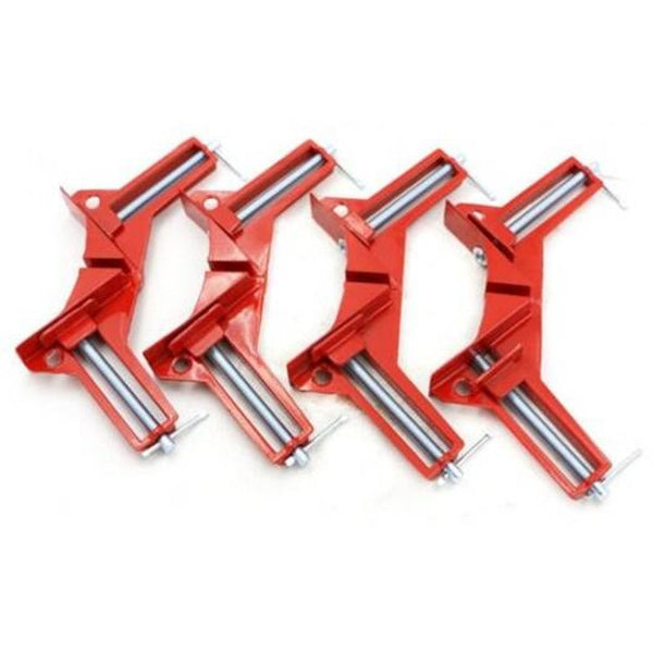 Aetool Right Angle Clips Quick Fixed Mitre Clamps Diy Glass Fish Tank Woodwork Photo Frame Red
