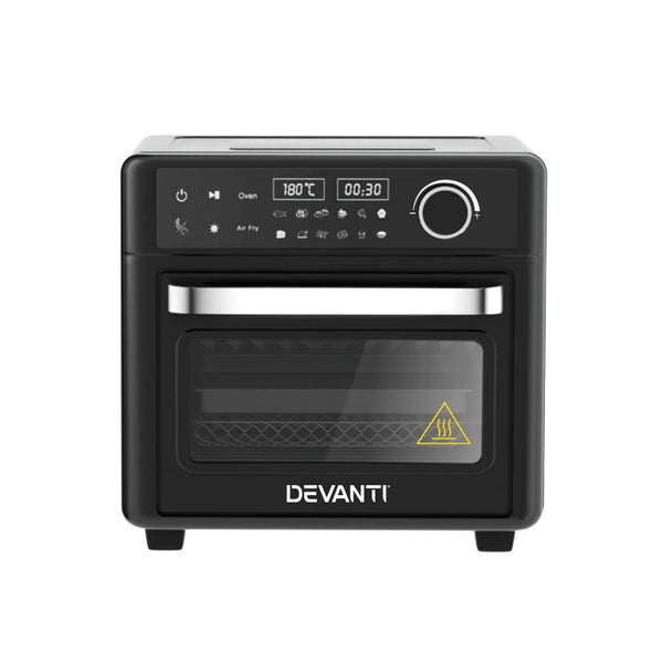Devanti Air Fryer 15L Lcd Fryers Oven Air Fryers