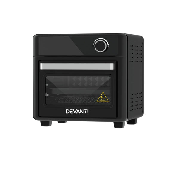 Devanti Air Fryer 15L Lcd Fryers Oven Air Fryers