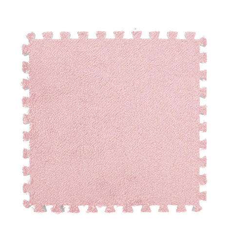 Splicing Mat Pink 30X30cm 24Pcs Foam Floor Non Slip Household Living Room Door Mats & Floor Mats