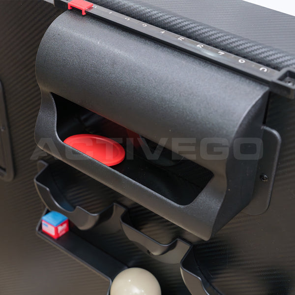 Activego Airshot 4 In 1 Velvet Cloth Pool Table And Hockey With Tennis Desktop Ball Puck Return System Easy Flip Design Full Billiards Balls Cues Bats