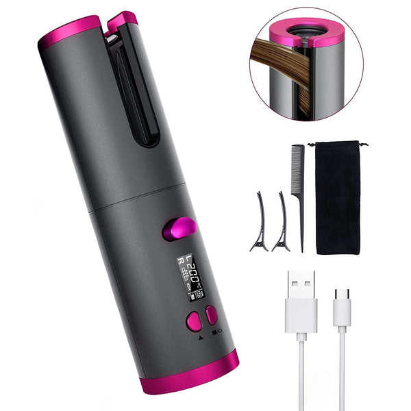 Lenoxx Cordless Automatic Hair Curler Rollers & Curlers