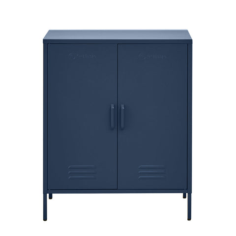 Artissin Buffet Sideboard Locker Metal Storage Cabinet - Sweetheart Blue