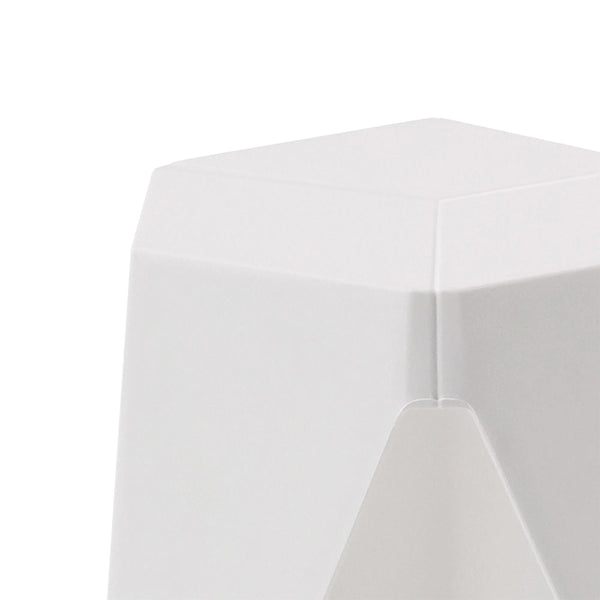 Artiss Artissin Set Of 2 Puzzle Stool Plastic Stacking Bar Stools Dining Chairs Kitchen White Benches Bar Stools