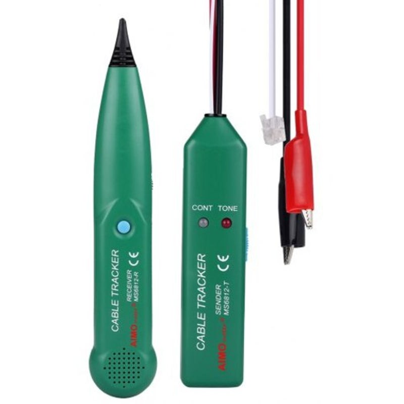 Aimometer Ms6812 Professional Cable Tracker Telephone Networking Testing Tools Green Cable Testers & Trackers