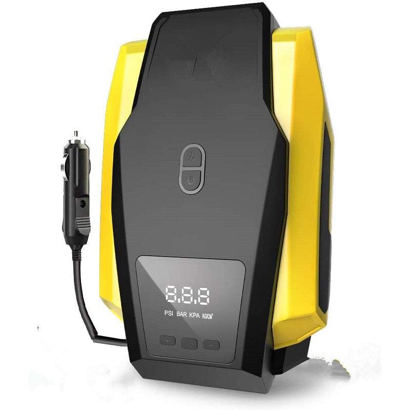 Car Accessories Air Compressor Tire Inflator Dc 12V Portable For Tires Auto Pump With Led Light Digital Bicycles And Other Inflatables Pumps