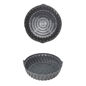 Air Fryer Silicone Pot Basket Liner Non-Stick Reusable Baking Tray