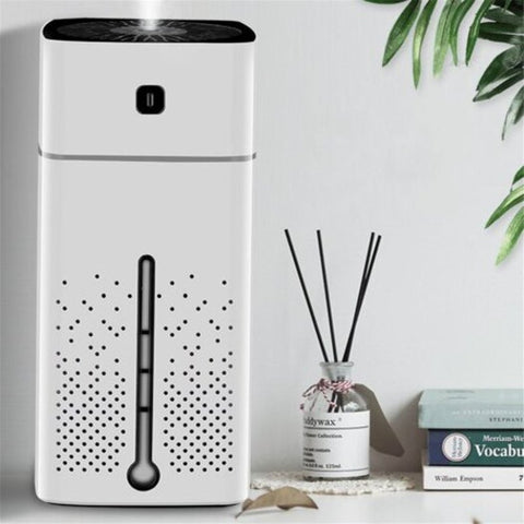 Air Humidifier Ultrasonic Diffusers Led Night Light Mist Purifier White Aromatherapy