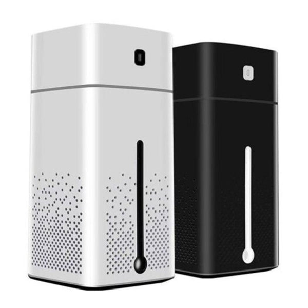 Aromatherapy Air Humidifier Ultrasonic Diffusers Led Night Light Mist Purifier White