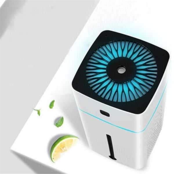 Air Humidifier Ultrasonic Aromatherapy Diffusers Led Night Light Mist Purifier White