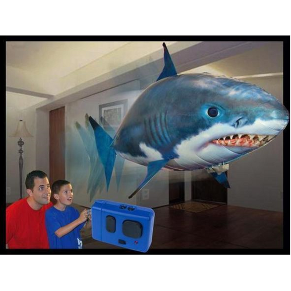 Flying Balloon Air Shark Toy Animal Remote Controlled Gift For Kids Wind Up Toys