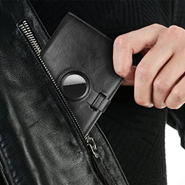 Passport Holder Travel Wallet With Protective Case For Air Tag Id & Document Holders