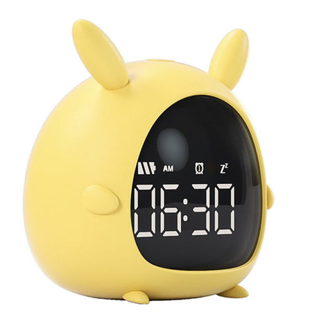 Alarm Clock Digital Wake Up Temperature Snooze Timer Kids Sleep Bedside Cute Clocks Children Bedroom