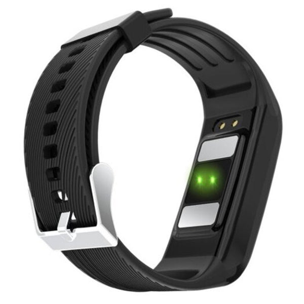 T9 Body Fat Fitness Tracker Smart Sports Bracelet Black