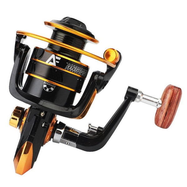 All Metal Fishing Line Spool Lure Rock Spinning Reel Bn4000 Reels