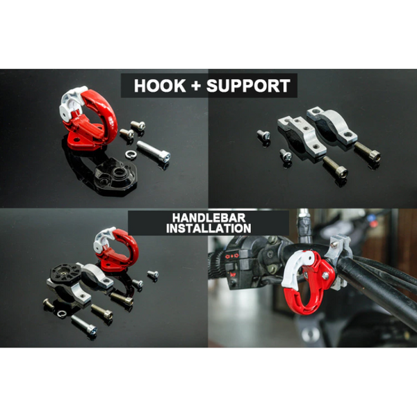 Aluminium Alloy Hanging Bag Hook For Xiaomi Mijia M365 Electric Scooter Red Accessories Parts