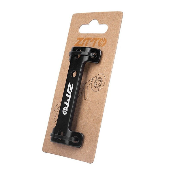 Aluminum Alloy Double Headed Bicycle Bottle Cage Extender Mountain Bike Water Holder Black Water Bottle Cages