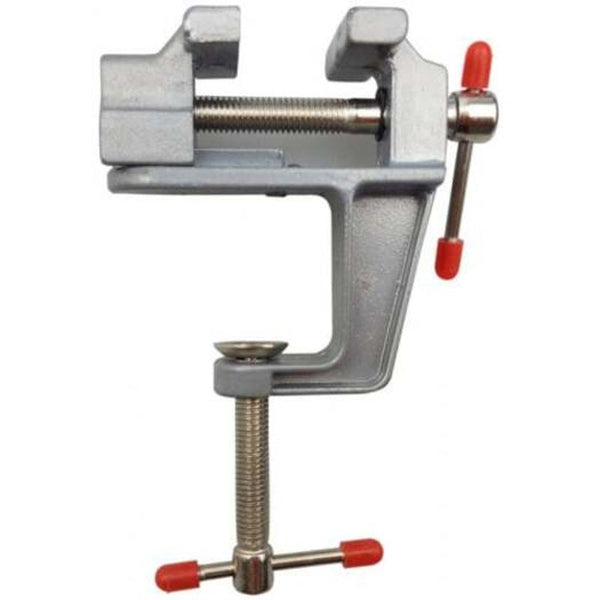 Aluminum Alloy Mini Table Vise Small Flat Pliers Silver Clamps & Vices