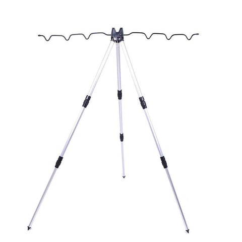 Aluminum Alloy Telescopic Fishing Rod Stand 01