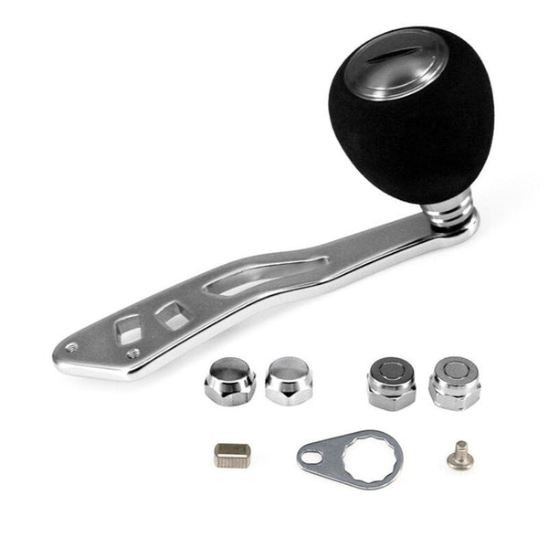 Aluminum Fishing Reel Handle Silver Reel Parts & Repair