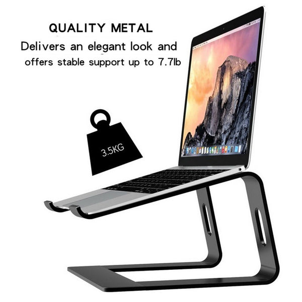 Aluminum Laptop Stand Portable Non Slip Heat Dissipation Notebook Holder Stands Holders & Car Mounts
