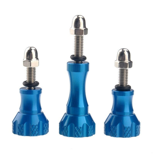 Aluminum Thumb Knob Stainless Bolt Nut Screw Set For Gopro Hd Hero 1 2 3 4 50 Other Cameras Accessories