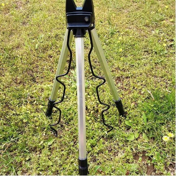 Aluminum Alloy Telescopic Fishing Rod Stand 01 Rod Rests & Holders