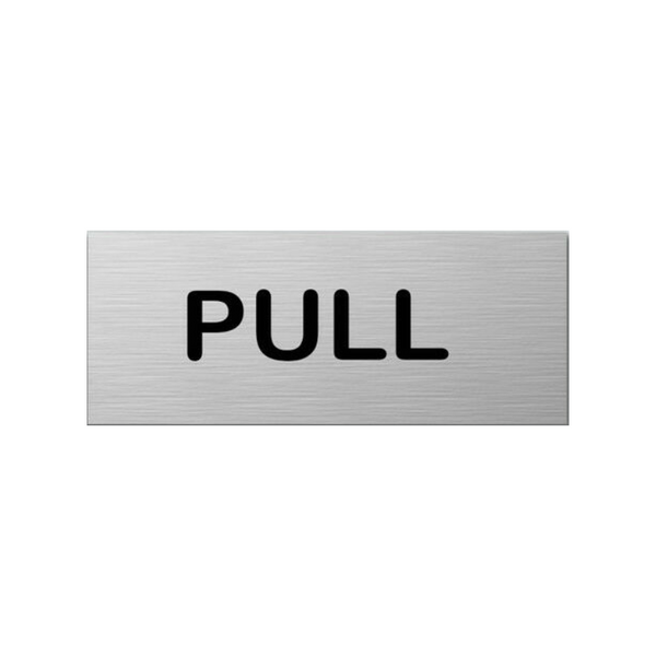 Small 15X6cm Aluminum Plastic Door Sign Residential Commercial Plaques & Signs