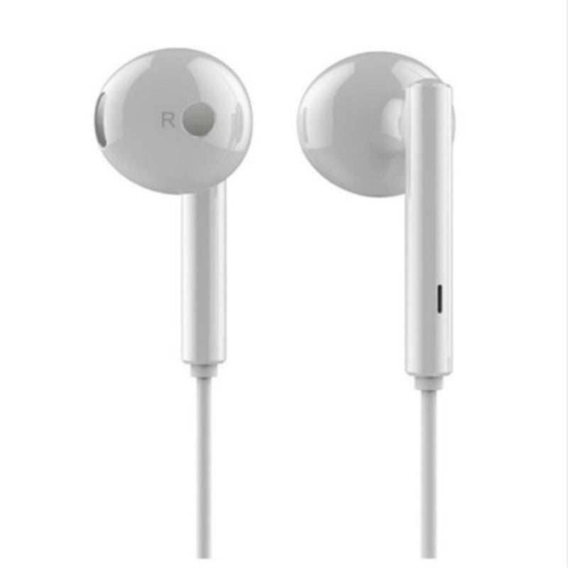 Am115 Metal In Ear Earbuds Wired Control Earphones With Mic White 1Pc Wired Earphones