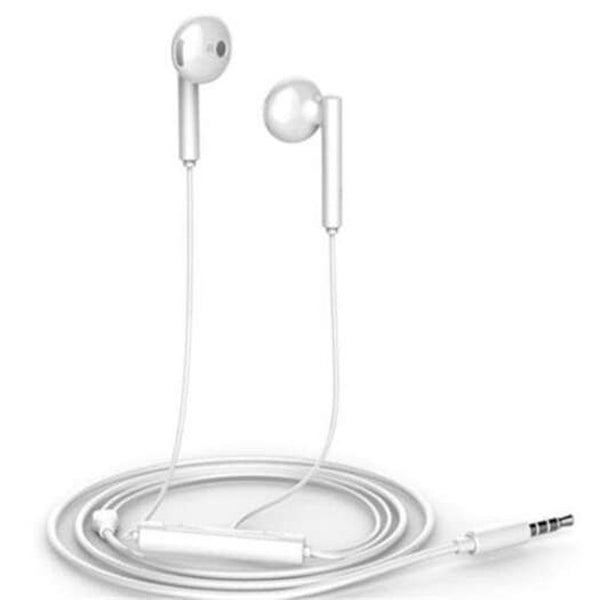 Am115 Metal In Ear Earbuds Wired Control Earphones With Mic White 1Pc Wired Earphones
