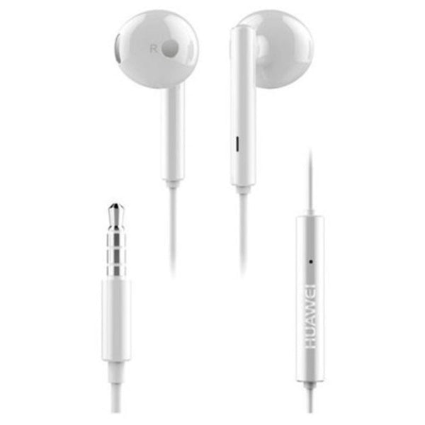 Am115 Metal In Ear Earbuds Wired Control Earphones With Mic White 1Pc Wired Earphones