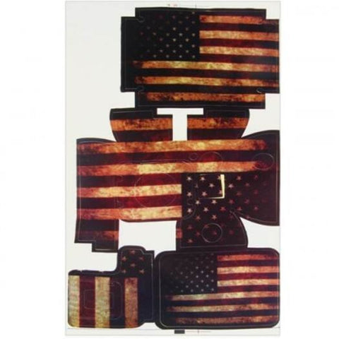 Amirra American Flag Style Camera Case Sticker