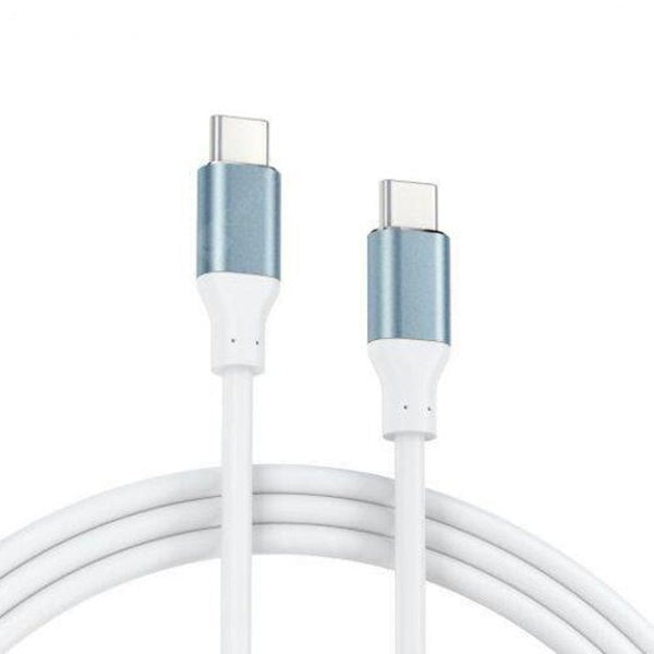 Usb C To 3.1 Gen 2 10Gbps 100W 4K Video Data Transfer Fast Charging Type Cable 0.5M White Cables & Adapters