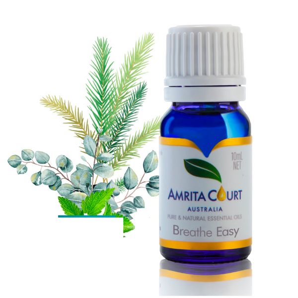 Amrita Court Pure And Essential Oils Breathe Easy 10Ml Aromatherapy