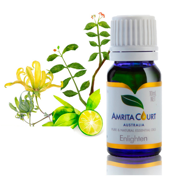 Amrita Court Pure And Essential Oils Enlighten 10Ml Aromatherapy