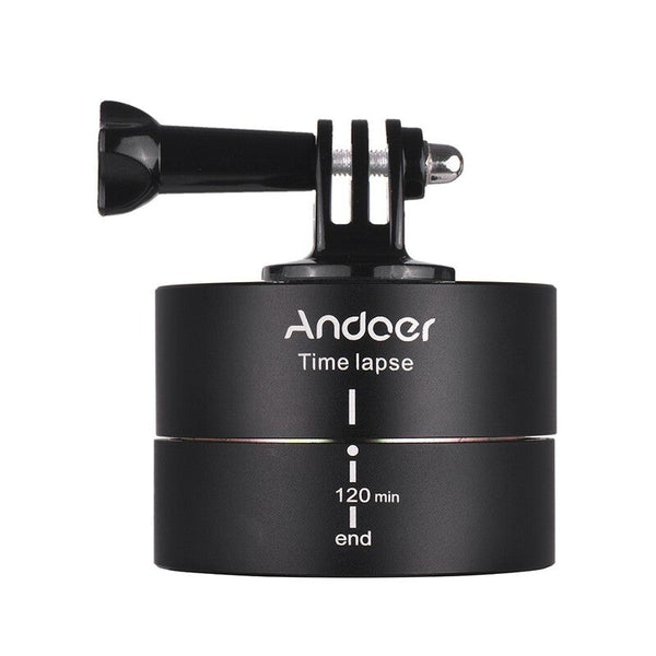 120 Minutes 360 Degrees Panning Auto Rotation Time Lapse Tripod Head Tripod Heads